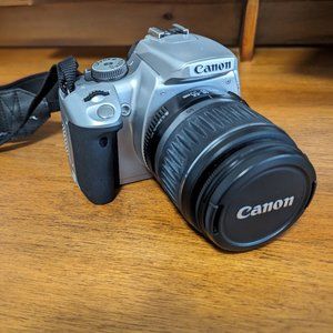 Canon Rebel XTI Silver EF-S 18-55 Kit
